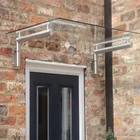 Canopy Stainless Steel Door Glass Canopy Custom Glass Door Canopy Stainless Steel Glass Canopies/simple Glass Canopy
