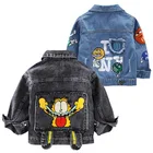 Boys Jacket For Hot-Sale Kids Cartoon Outerwear Coats Boys Clothes Denim Kids Denim Jacket For Kids
