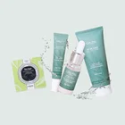 Cream Organic Skin Care Set Anti Acne Whitening Cream Face Private Label With Tea Tree Series For Sensitive