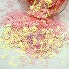 Star 2021 Hot Selling Chameleon Glitter 3mm Star Special Shape Glitter Screen Printing Glitter