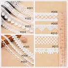 Trim Trimming Lace Cotton Material White Embroidery Lace Trim