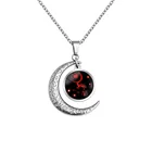 Moon Star Moon New Styles Moon Star Glow Pendant Hip Hop 12 Zodiac Star Sky Luminous Necklace