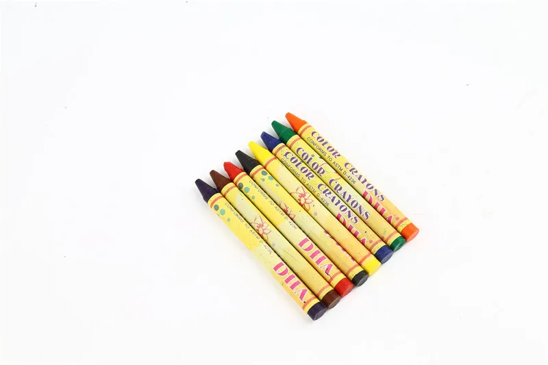 Kids Art Set  Gift Custom Logo Item 8 Coloring Set  Excellent Kids Art 1-8 Color Crayon Pencil Crayon Wax