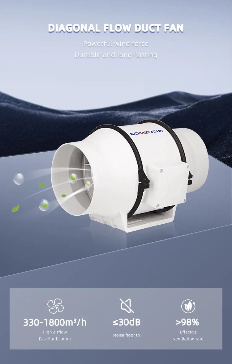 Inline Duct Fan, COMAYJOHN, MC-100X - detail 12