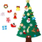 Nicro 3ft Home Wall Hanging Decoration Xmas Gift Diy Felt Christmas Tree Set