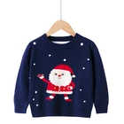 Clothes Baby Winter Christmas Children Long Sleeve Knitted Sweater Clothes For Baby Boys Girls