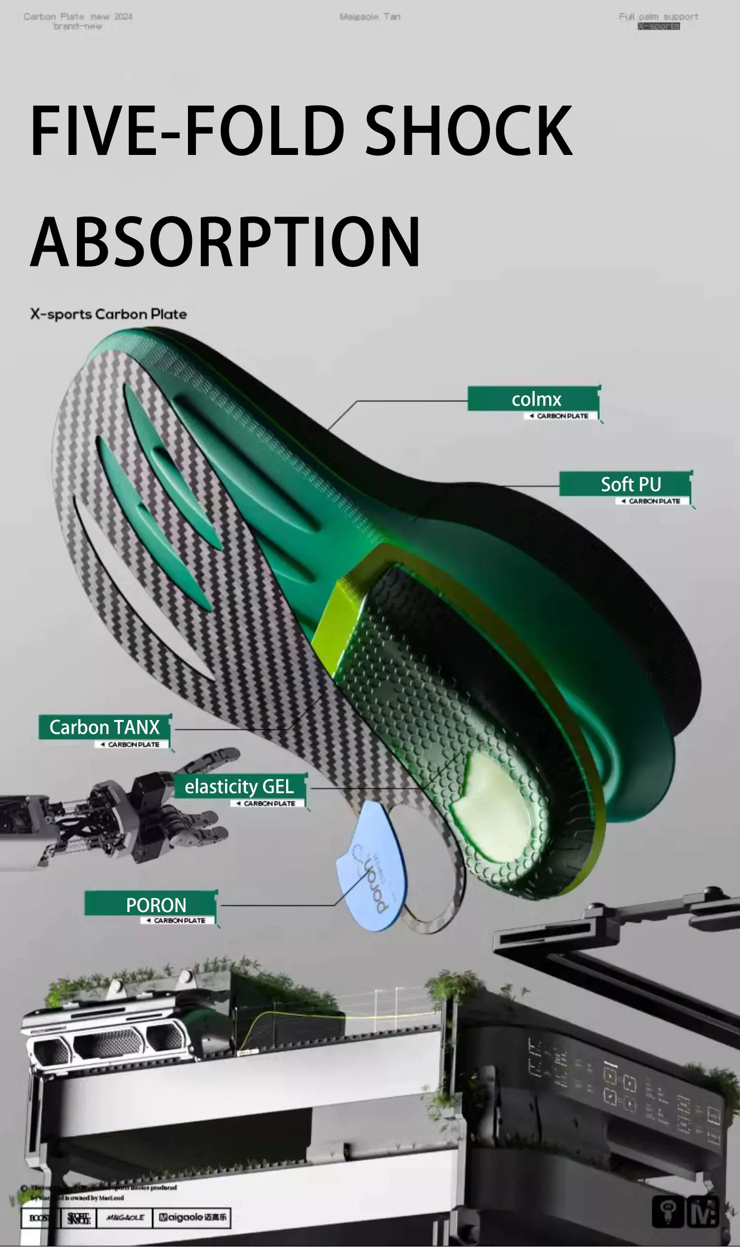 H45654aa1249140848489d0f0ec88ee5aT Carbon Fibre Running Insole Real Carbon Fiber Plate Marathon Shoe Inserts Increasing Speed Bouncy Racing Running Special Insole