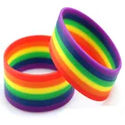 Rubber Bracelet Bracelets Rubber Bracelet Rainbows Letters Sports Bracelets Lovers Bracelet Silicone Bands