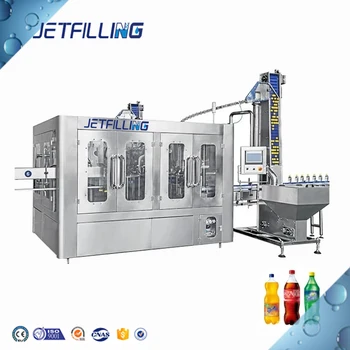 Complete Csd High-accuracy Automatic Soda Carbonated Cola Drink Liquid Filling Machine