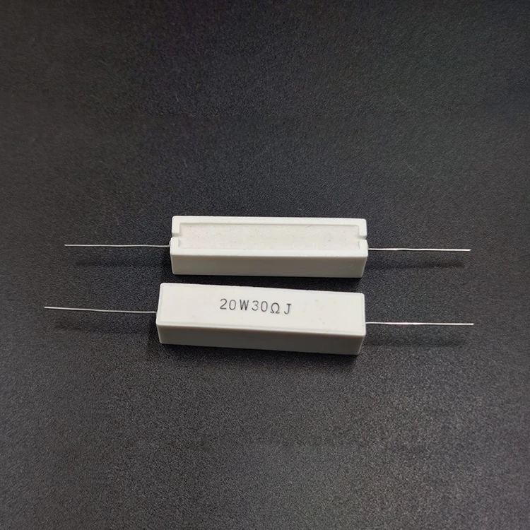 Details about   50pcs 10W 1 Ohm 1R Ceramic Cement Resistor