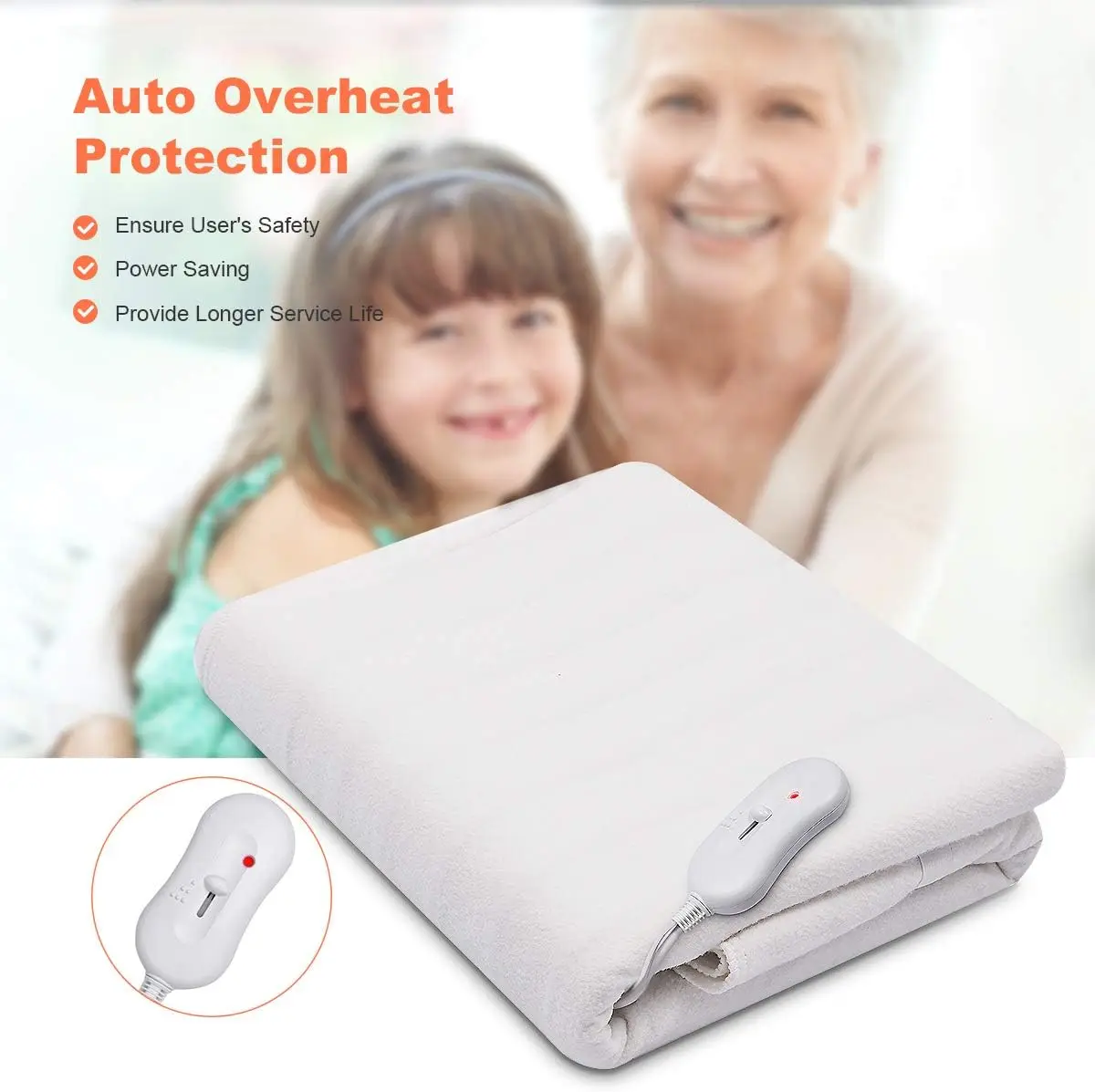 Electric Under Blanket, Portable, 150*80cm - detail 2