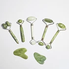 Jade Jade Healthy Facial Beauty Body Head Neck Foot Natural Green Jade Roller For Face Massager Tool