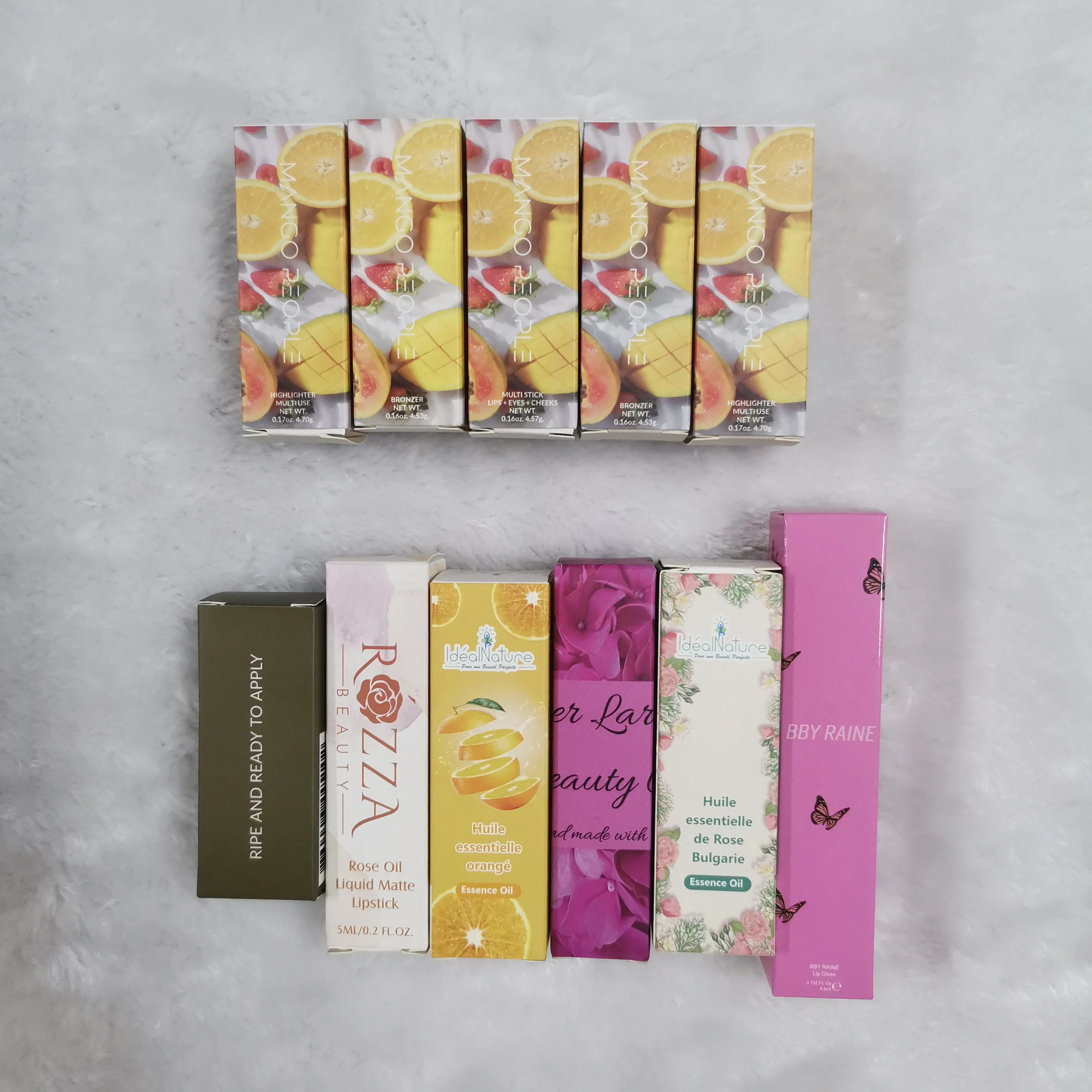 High Quality Matte Finish Cosmetic Gift Box Paper Tube Packaging for Makeup Sets Facial Cream Eyelash Shampoo Skin Care details