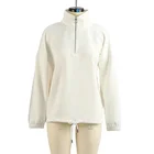 Knit Coat Promotional Various Women's Heavy Weight Double Knit Henley With Light Brushing On Face Side Women Coat