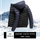 Jacket Hot Oem High Quality Plus Size Thin Winter Short Coat Slim Ultralight Down Jacket With Hood