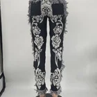 Clothing 2021 Amazon Fashion Pants Jogger Casual Women Clothing Pants Casual Fringed Stacked Pants Tassel