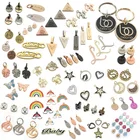 Charms Charmscharms Bracelet Pendant Delicate Designer Custom Brand Logo Pendant Metal Jewelry Charms For DIY Bracelets
