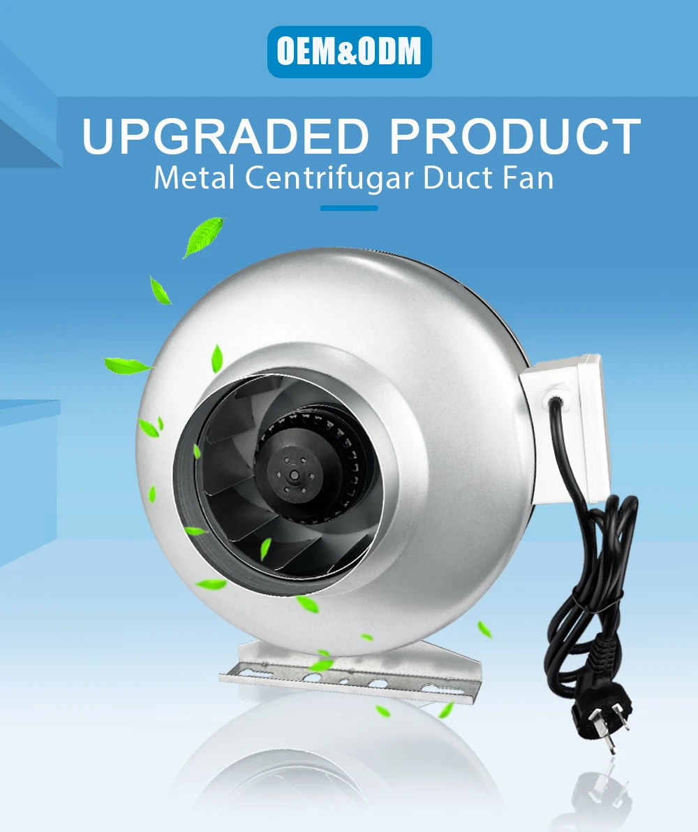 Inline Duct Fan, DCFAIR, 6-Inch, 240V - detail 2