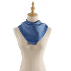 Plain Silk Plain 2022 New Trending High-end Plain Dyed Custom Scarf Design Silk Scarf Square Scarfs For Women Stylish
