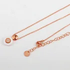 Manufacturer Jewelry Professional Manufacturer Rose Gold Plated 925 Sterling Silver Necklace Jewelry For Men