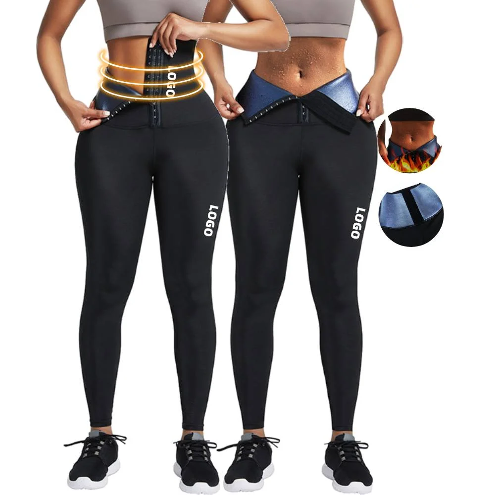 New casual women fat burning yoga pants Gym fitness exercise clipping tight pants slim pants women solid color casual yoga p