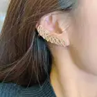 Earrings Earing Trendy Ear Cuffs High Quality Diamond Cut Cuff Earrings Women Cuff Earing Ear Clip Zircon