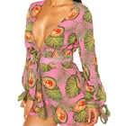 Women Crochet Women Colorful Tassel Sexy Backless Beach Dress Crochet Swimwear Cover Up