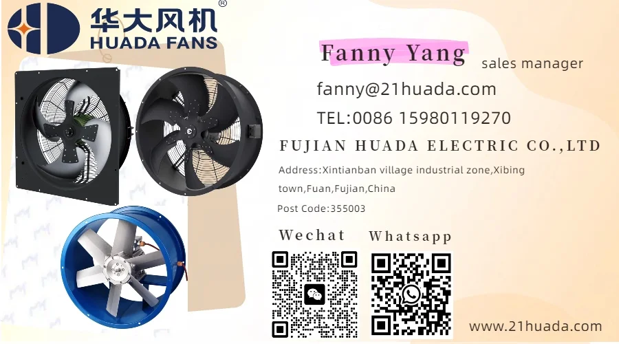 Temperature Axial Flow Fan, 500mm, 600mm, 800mm - detail 72