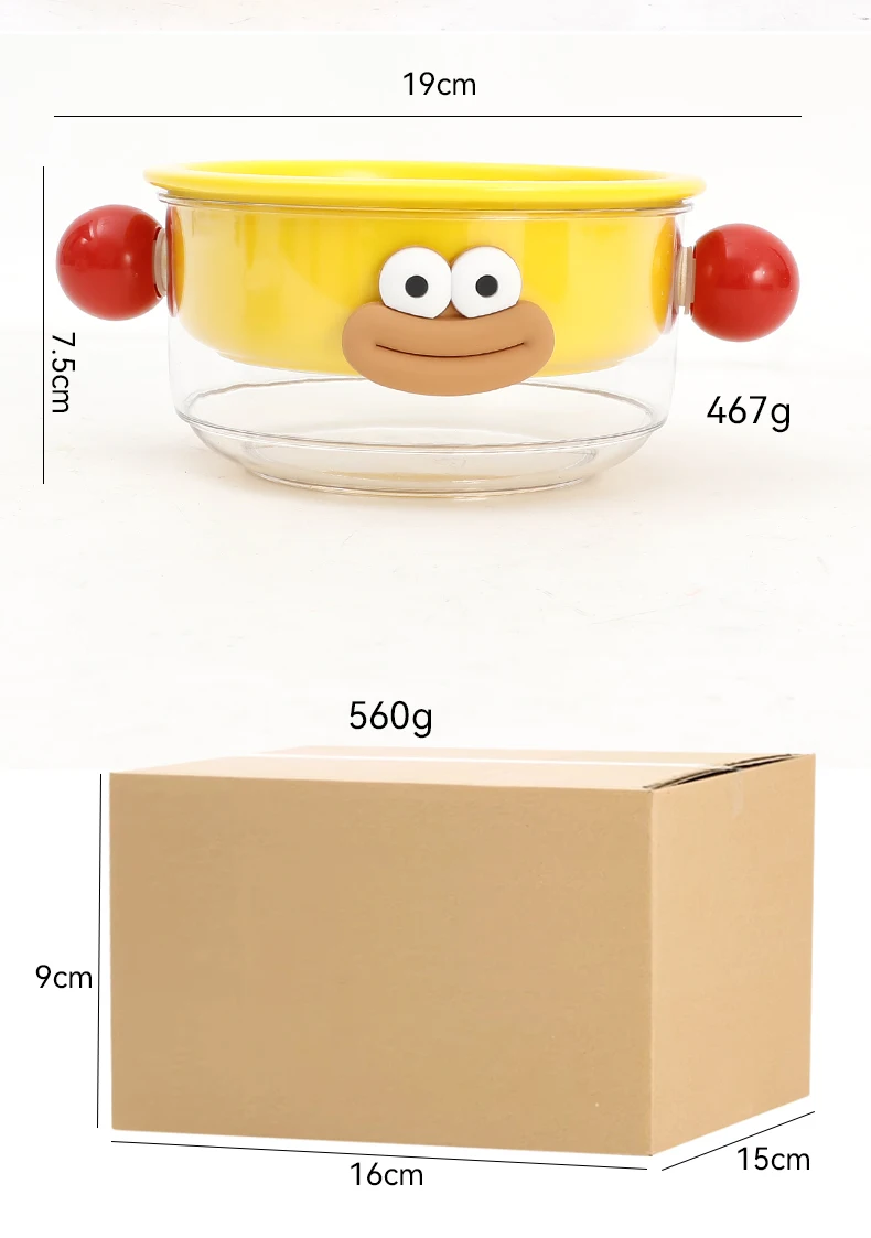 New High Quality Pet Large Capacity Bowl Cat and Dog Feeding Food and Water Bowl Funny Design Pet Supplies supplier