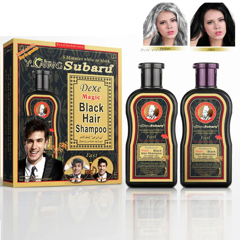 best herbal hair dye shampoo Subaru fast black hair shampoo hot product in India