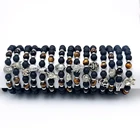 Stone Bead Bracelet Fashion Jewelry Natural Stone Beads Essential Oil Perfume Diffuser Beads Bracelet