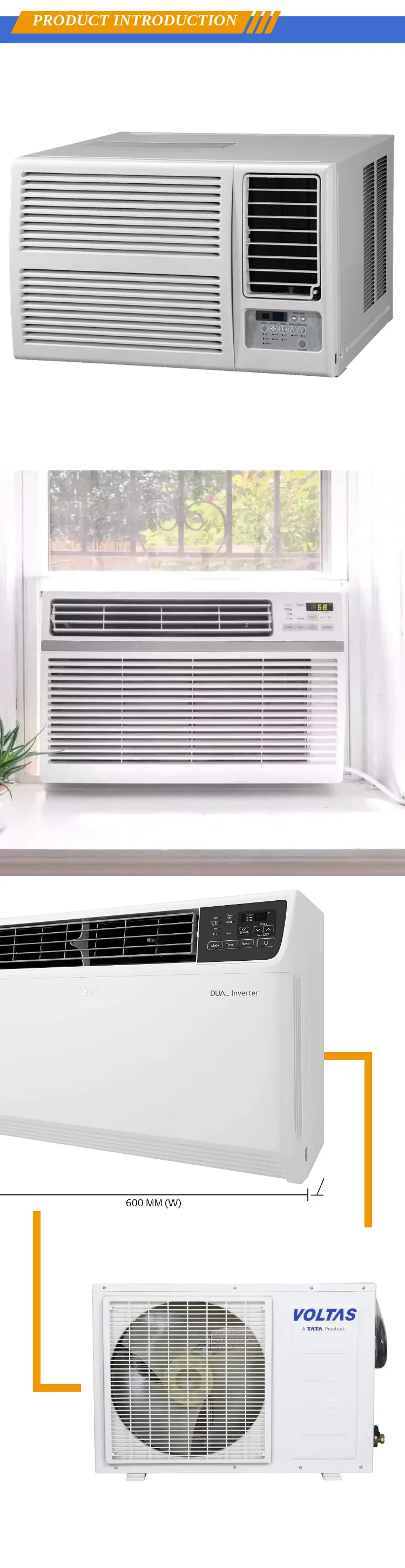 Window Air Conditioner, 1.5 ton, Electric - detail 6