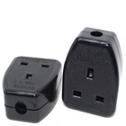 Uk DNT Quick Delivery UK BS1363A Plug 3 Outlet Female Socket British Power Cord