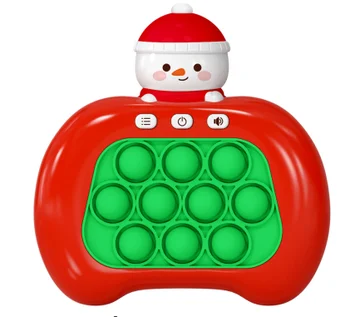 ChristmasToys Push Light-Up Pop Fidget Toys For Kids Quick Push Console Speed Push Game in Spanish English Toys