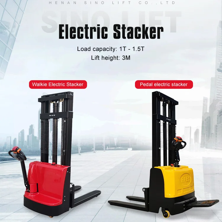 High Quality 1000kg 1500kg Long Fork Lifting Forklift Pallet Truck