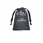 Bag For Hair Bags Satin Hair Bag Custom Logo Black Satin Drawstring Bag For Hair Extension Satin Wig Bags