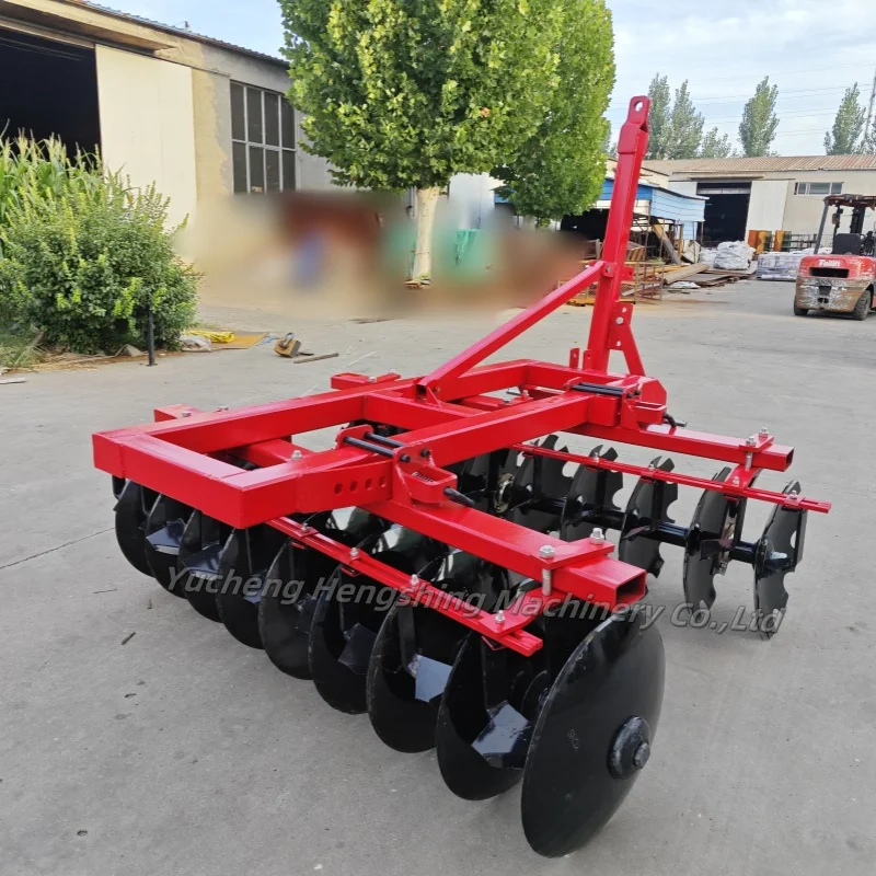 Grada de discos para tracción de tractores agrícolas Grada de discos para labranza