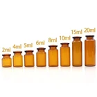 10 Vial 1 Ml 2 Ml 3 Ml 5 Ml 10 Ml 15 Ml 20 Ml 30 Ml Different Size Glass Vial With Aluminum Cap