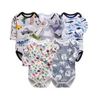 Clothes Organic Wholesale Long Sleeves Bodysuits Baby Clothes Bodysuit 1 Piece Baby Organic Cotton Bodysuit