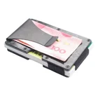 2021 Aluminum Alloy RFID Business Metal Credit Card Holder Wallet Gift