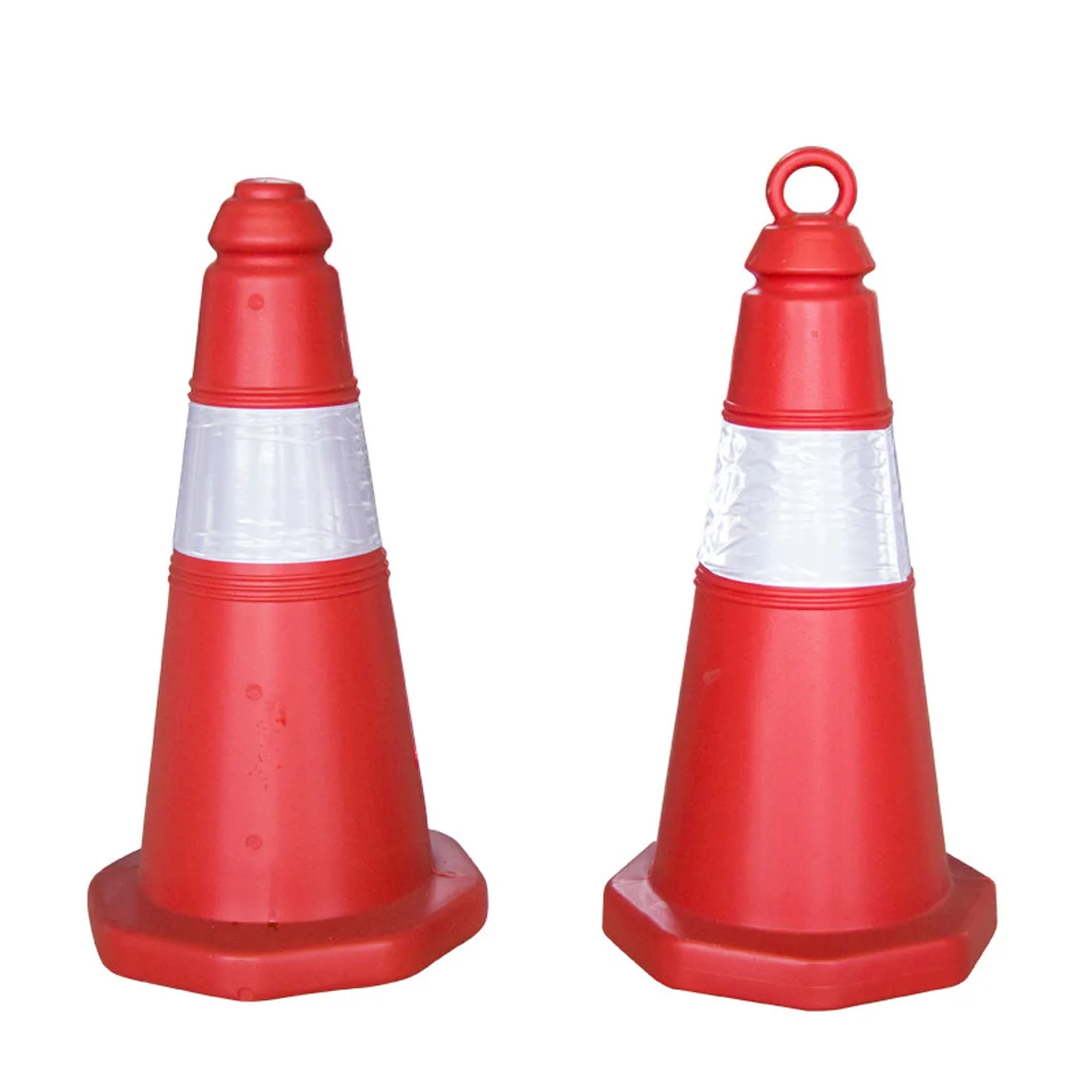 Customized Cheap PE Lifting Ring Sign Barrel Anti-Collision Advertising Reflective Road Cone