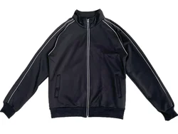 Private brand custom logo 3M reflective jogging suit men's sportswear suit slim zipper two-piece men's suit