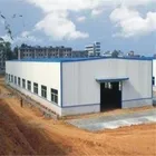 Building China Made Rock Wool Sandwich Panel Prefabricated Steel Structure Factory Building Workshop