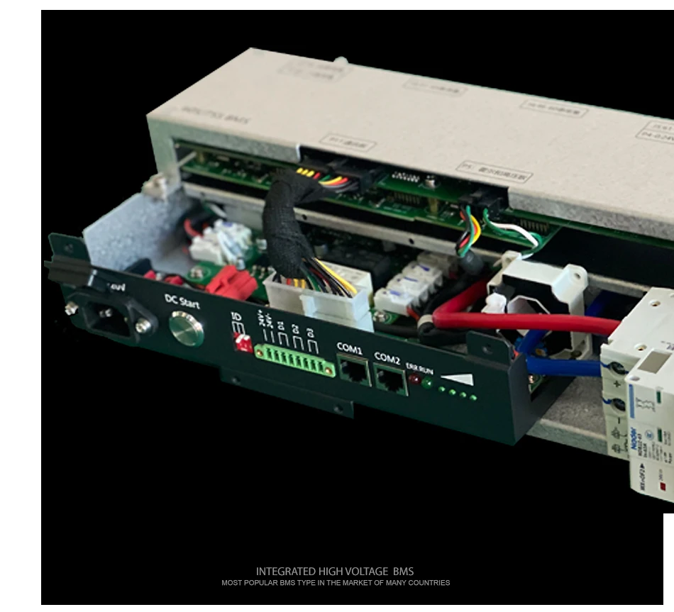 166.4V 52S 100A Battery Management System with Master-Slave Integrated Design for LiFePO4 Battery Packs and 3-Year Warranty