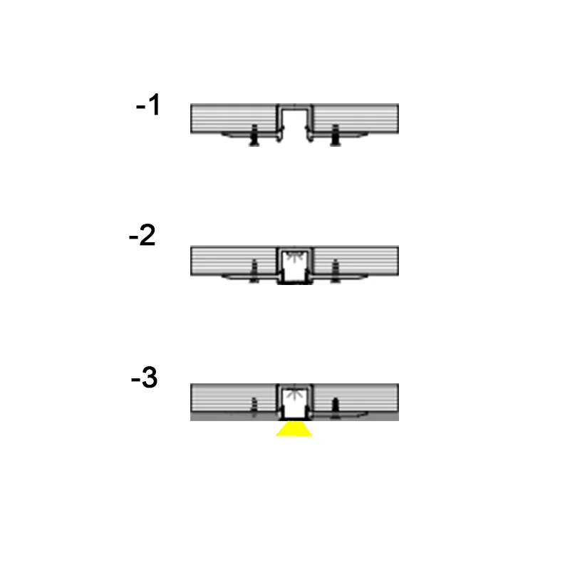 EU in Stock Hot Selling LED Strip Aluminum Profile Plaster Drywall Flexible LED Aluminum Profile Channel manufacture