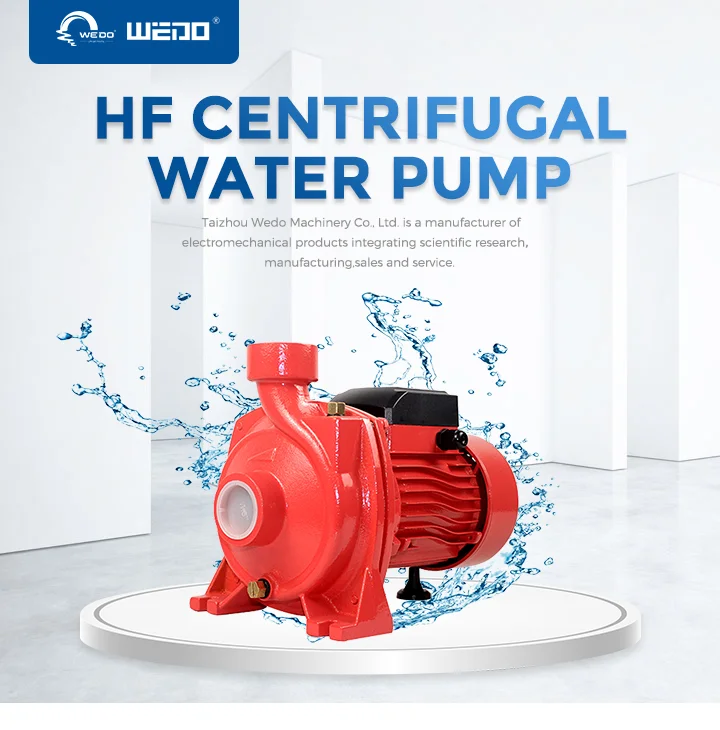 1 1kw 2hp 2inch High Flow Rate Centrifugal Electric Water Pump With