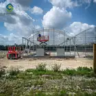 Tunnel Tunnel Greenhouse In Stock Turnkey Projects Agricultural Plastic Film Tunnel Tomato Hydroponics InvernaderoGreen House Greenhouse For Sale