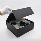 Gift Wholesale Custom Logo Cartons Girl Gift Cardboard Paper Wedding Luxury Jewelry Packaging Box With Ribbon Handle