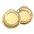 High Quality Cheap Metal Engraved Blank Sports Medal For Sales Custom Metal Blank Medal