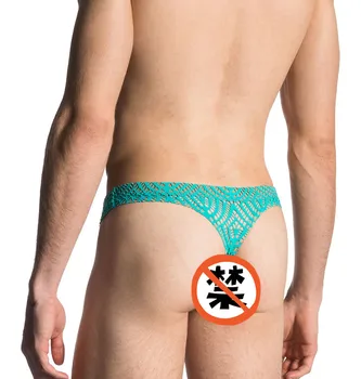 Custom Solid Lace Mens Thong Underwear Jockstrap Ribbed Fabric Sexy Gay